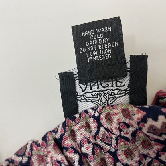 Angie Boho Baby Doll Dress Small Bell Sleeve Full Skirt Elastic Neckline - Picture 8 of 8